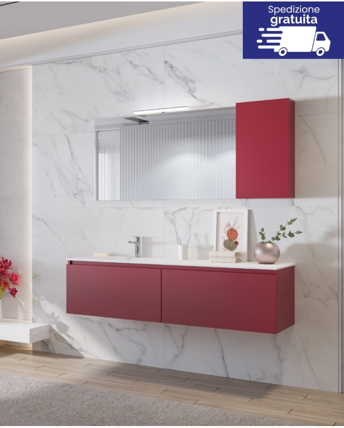 Composizione in foto - Space 155 Rosso