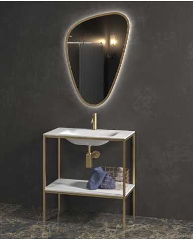 Composizione in foto - New Terra 80 Oro Opaco