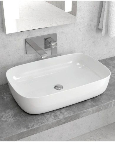 Lavabo da appoggio - Serie Milos