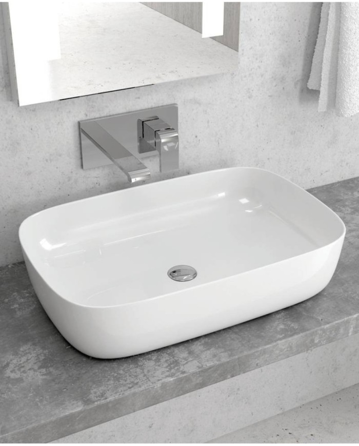 Lavabo da appoggio - Serie Milos