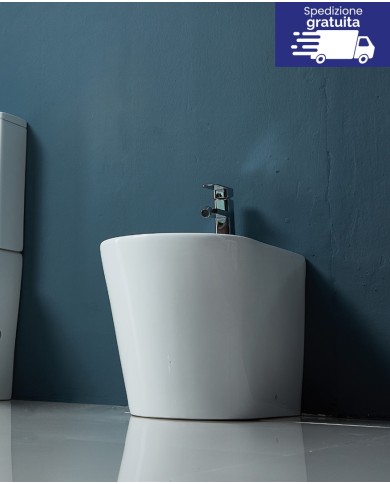 Bidet Filo muro Bianco - Serie Zina