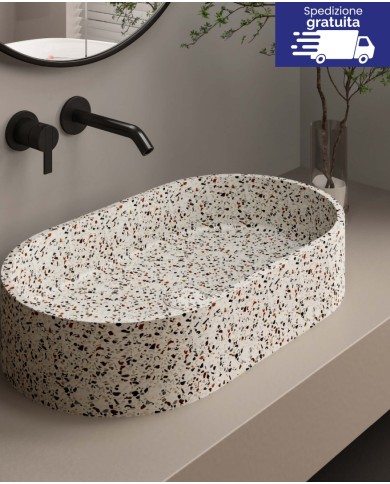 Lavabo da appoggio - Serie Linus