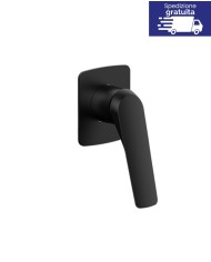 Miscelatore ad incasso a 3 vie per doccia - Serie Lea Gun Metal