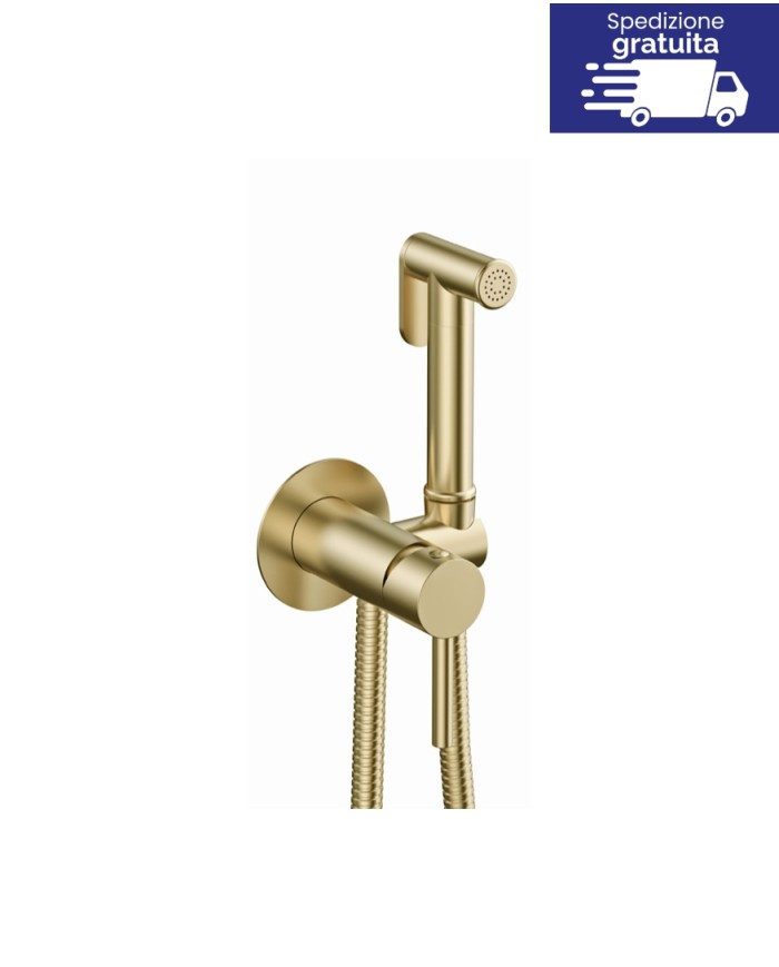 Miscelatore con doccetta per bidet - Serie Artemis Oro