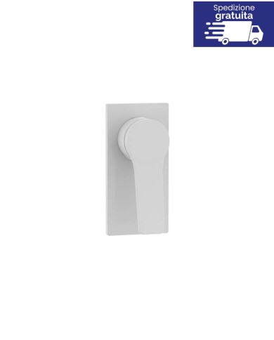 Miscelatore incasso a 3 vie per doccia - Serie Andare Bianco