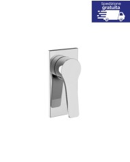 Miscelatore incasso a 3 vie per doccia - Serie Andare Cromo