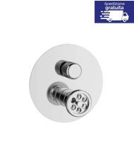 Miscelatore incasso a 4 vie per doccia - Serie Inna