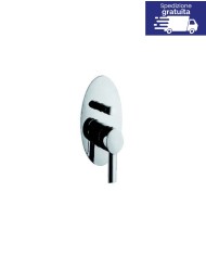 Miscelatore incasso a 4 vie per doccia - Serie Sinar