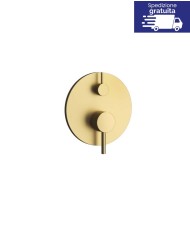 Miscelatore incasso per doccia a 4 vie - Serie Artemis Oro