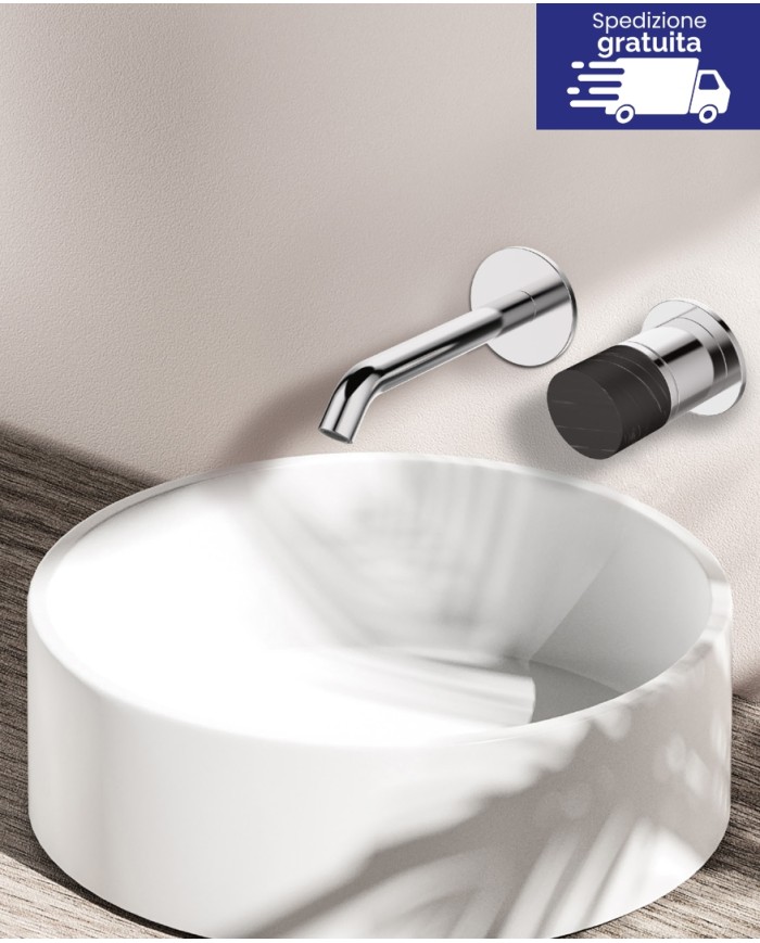 Miscelatore incasso per lavabo - Serie Joan Marmo