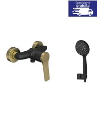 Miscelatore per doccia - Serie Andare Nero-Bronze