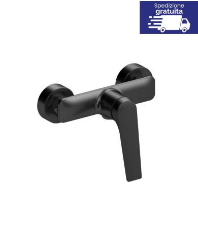 Miscelatore per doccia - Serie Lea Gun Metal