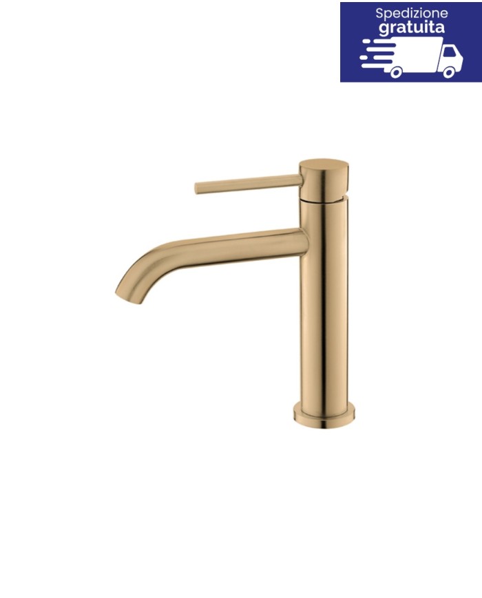 Miscelatore per lavabo - Serie Artemis Rose Gold