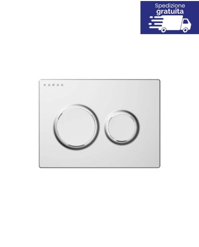 Placca per controllo cassetta di scarico - Serie Olimpos