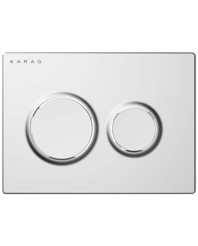 Placca per controllo cassetta di scarico - Serie Olimpos