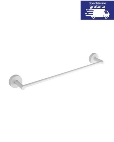 Porta asciugamani - Serie Uno Bianco Opaco