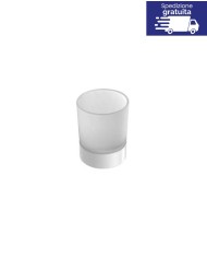 Portabicchiere - Serie Uno Bianco Opaco