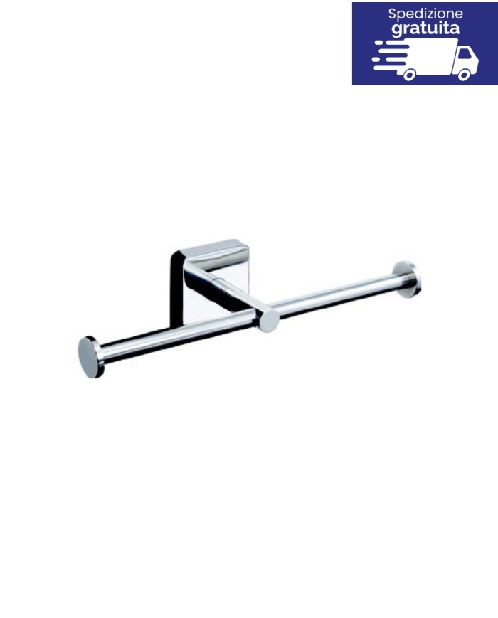 Portarotolo - Serie Quattro Cromo