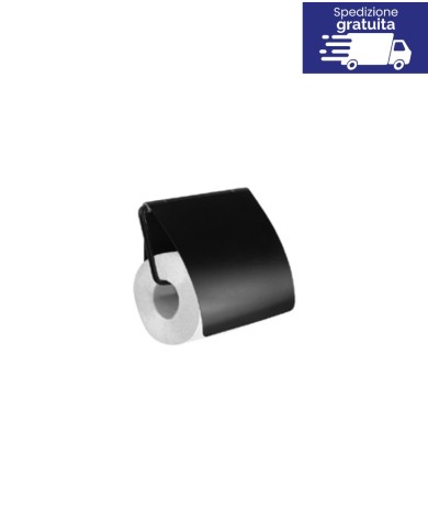 Portarotolo - Serie Quattro Nero Opaco