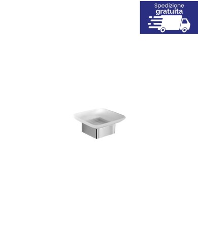 Portasapone - Serie Quattro Bianco Opaco