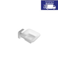 Portasapone - Serie Quattro Bianco Opaco