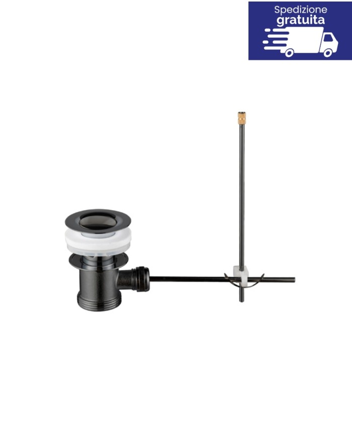 Valvola in ottone con troppo pieno - Tipologia D144