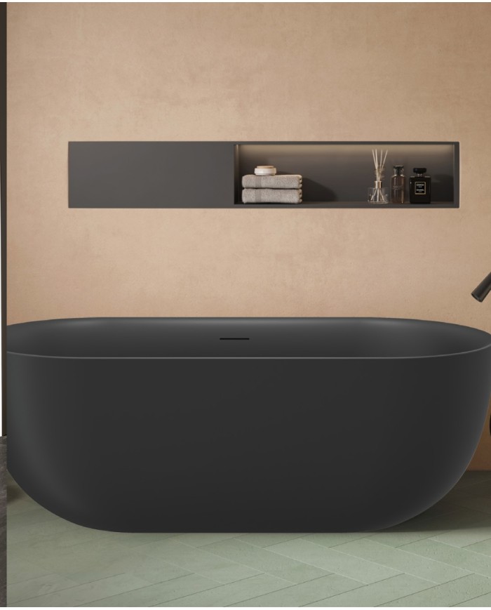Vasca da bagno - Tipologia Danae Nero Opaco