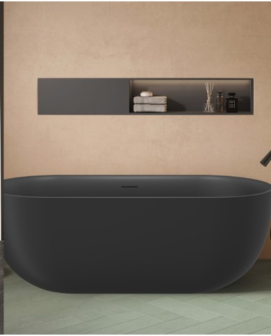 Vasca da bagno - Tipologia Danae Nero Opaco
